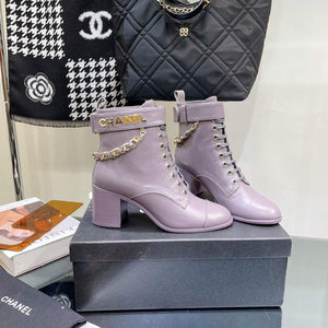 Chanel Women's Boot Shoes G38804 - 35 - View 3