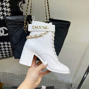 Chanel Women's Boot Shoes G38805 - 35 - View 6