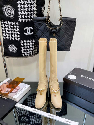 Chanel Women's Boot Shoes G38806 - 35 - View 1