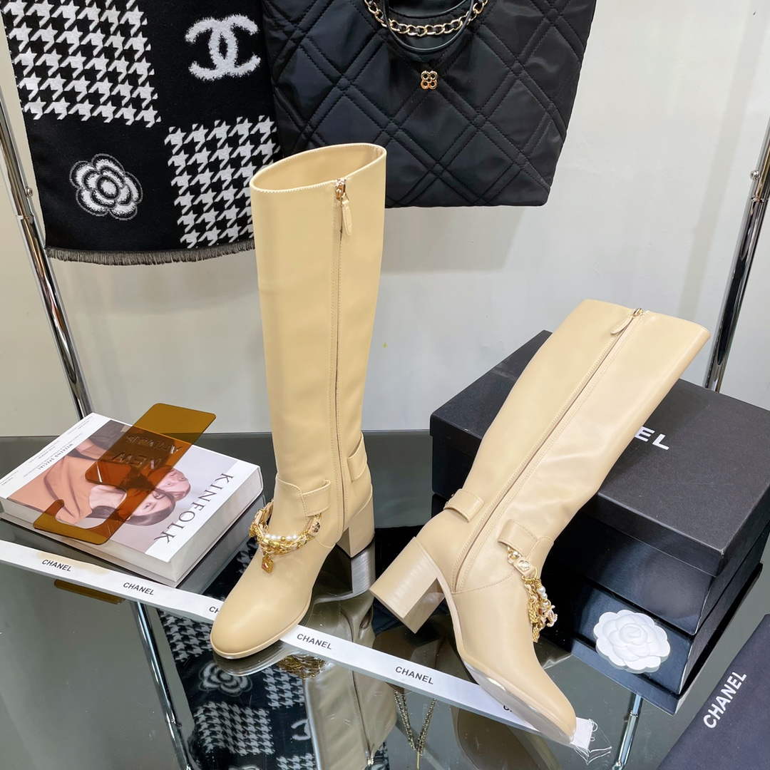 Chanel Women's Boot Shoes G38806 - 35 - View 6