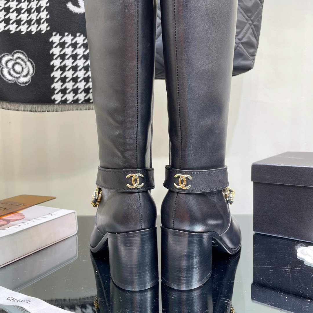 Chanel Women's Boot Shoes G38807 - 35 - View 3