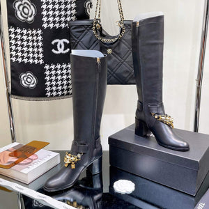 Chanel Women's Boot Shoes G38807 - 35 - View 7