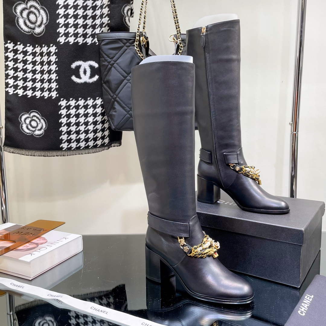 Chanel Women's Boot Shoes G38807 - 35 - View 9