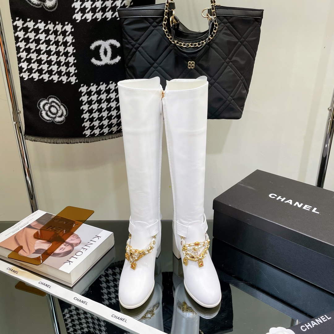 Chanel Women's Boot Shoes G38808 - 35 - View 1