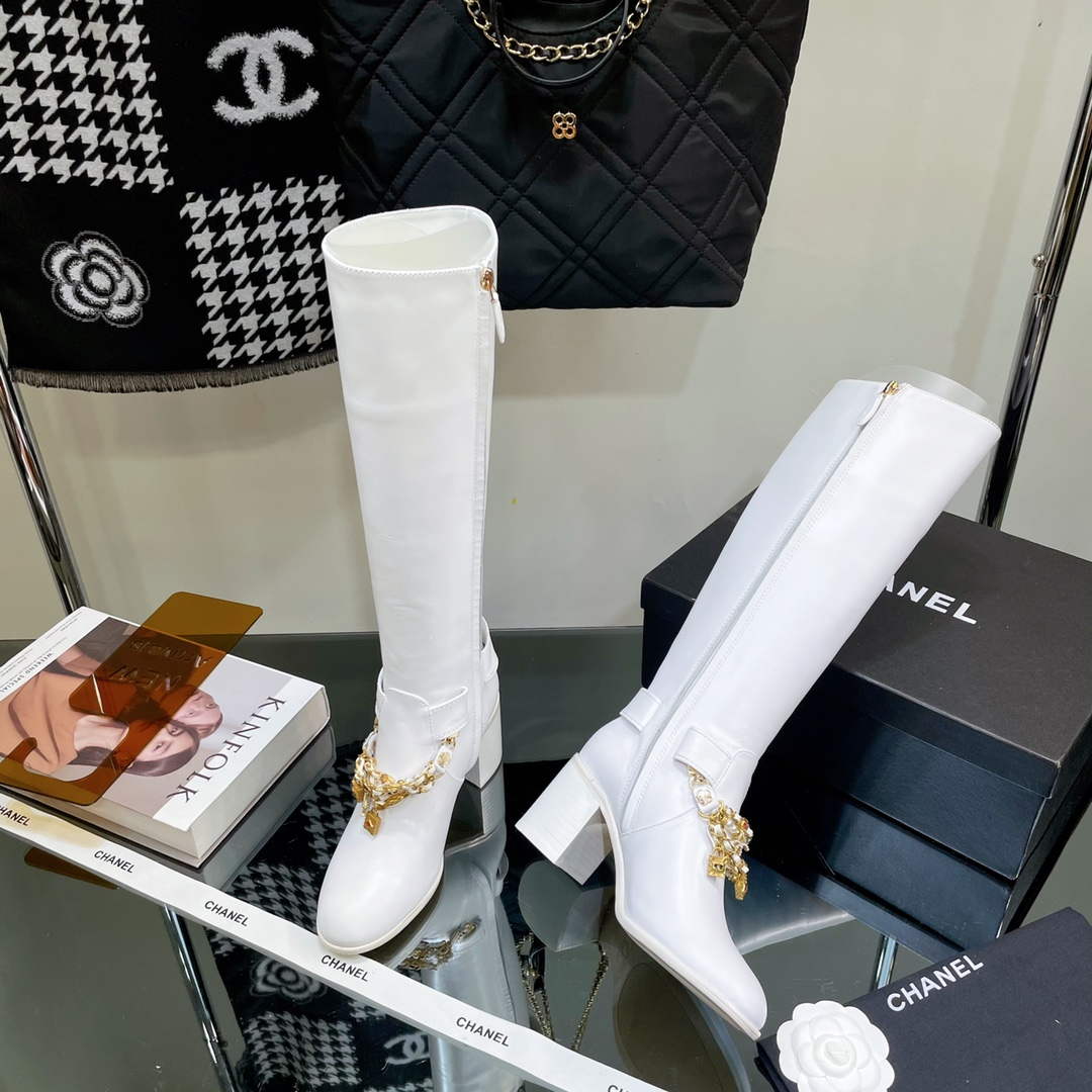 Chanel Women's Boot Shoes G38808 - 35 - View 4