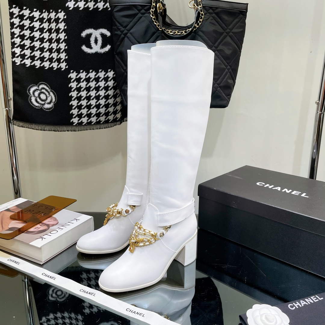 Chanel Women's Boot Shoes G38808 - 35 - View 7