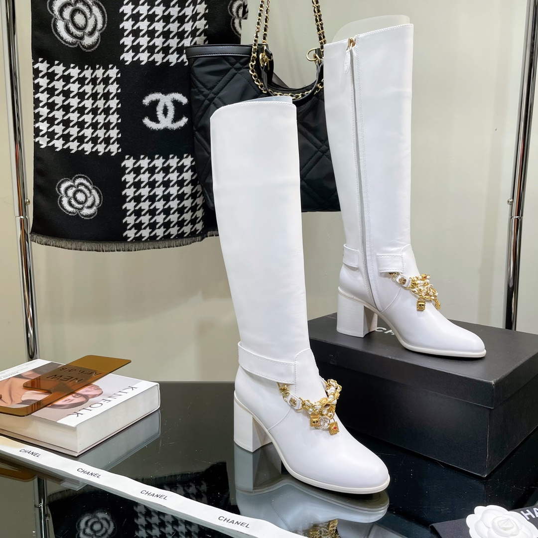 Chanel Women's Boot Shoes G38808 - 35 - View 8