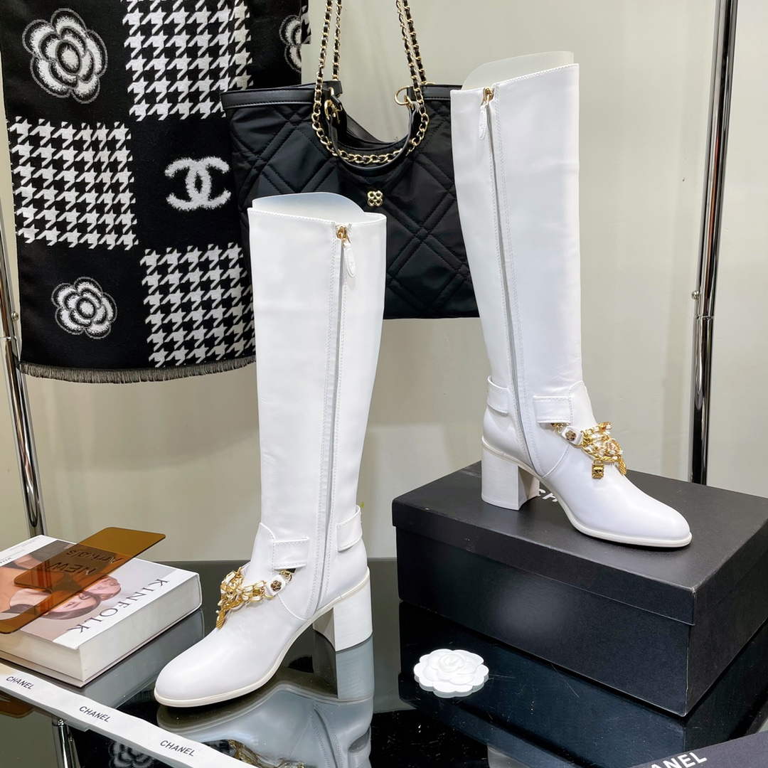 Chanel Women's Boot Shoes G38808 - 35 - View 9