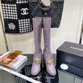 Chanel Women's Boot Shoes G38809 - 35 - View 1