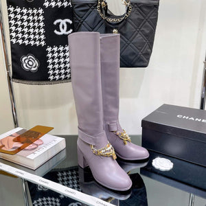 Chanel Women's Boot Shoes G38809 - 35 - View 4