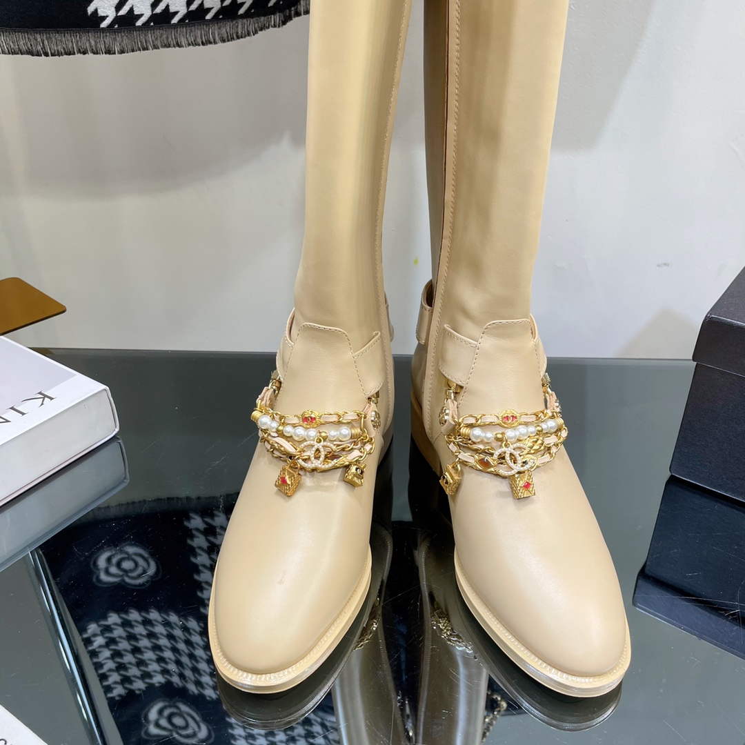 Chanel Women's Boot Shoes G38810 - 35 - View 2