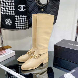 Chanel Women's Boot Shoes G38810 - 35 - View 4