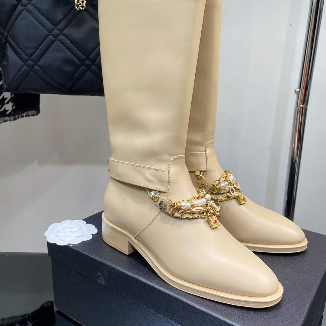 Chanel Women's Boot Shoes G38810 - 35 - View 7