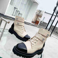Chanel Women's Boots Designer Chanel Shoes C80021 - 35 - View 1