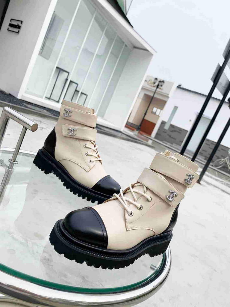 Chanel Women's Boots Designer Chanel Shoes C80021