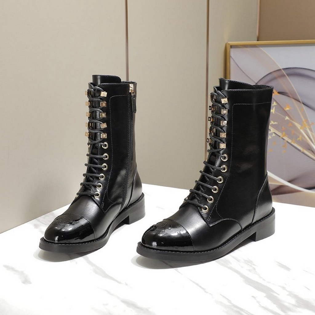 Chanel Women's Boots Designer Chanel Shoes C80023
