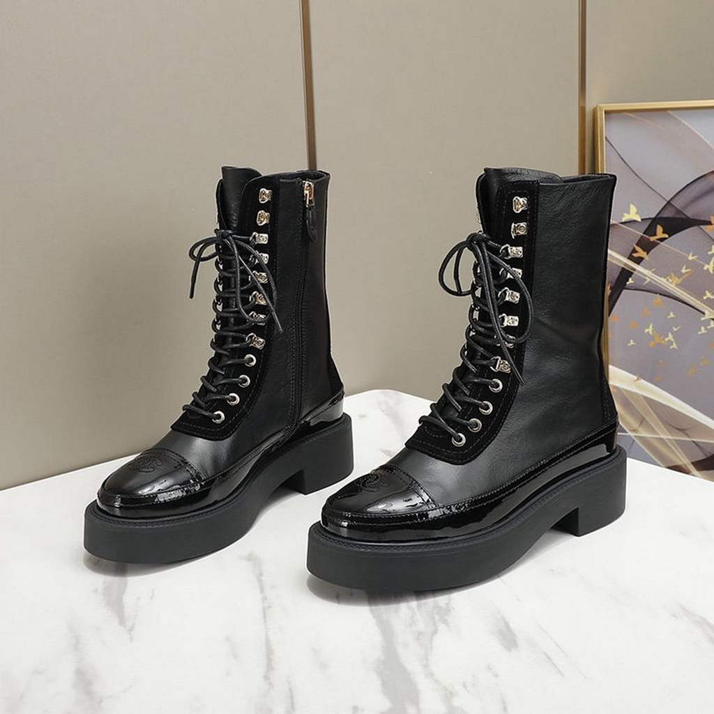 Chanel Women's Boots Designer Chanel Shoes C80026