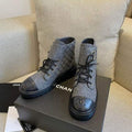 Chanel Women's Boots Designer Chanel Shoes C80029 - 35 - View 1