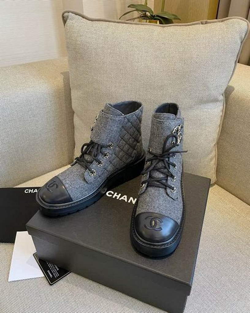 Chanel Women's Boots Designer Chanel Shoes C80029
