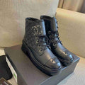 Chanel Women's Boots Designer Chanel Shoes C80033 - 35 - View 1