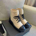 Chanel Women's Boots Designer Chanel Shoes C80034 - 35 - View 1
