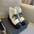 Chanel Women's Boots Designer Chanel Shoes C80035 - 35 - View 1