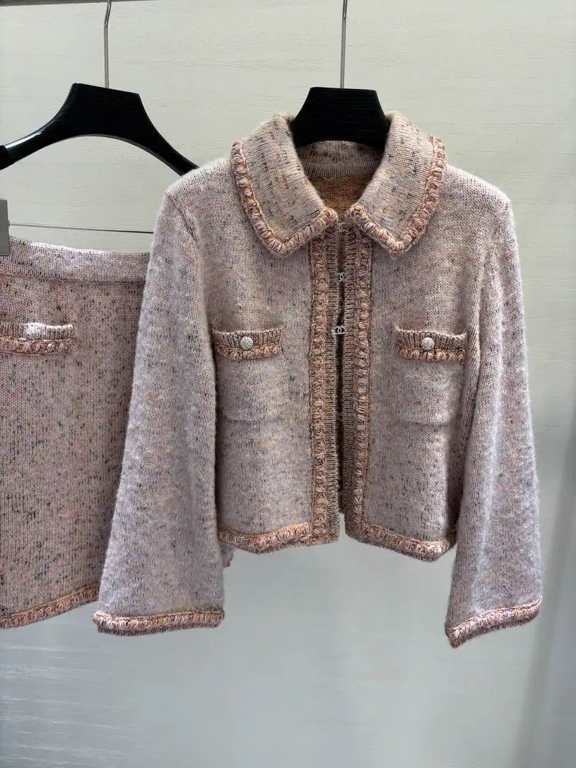 Chanel Women's Cashmere Cardigan Skirt coat C62315
