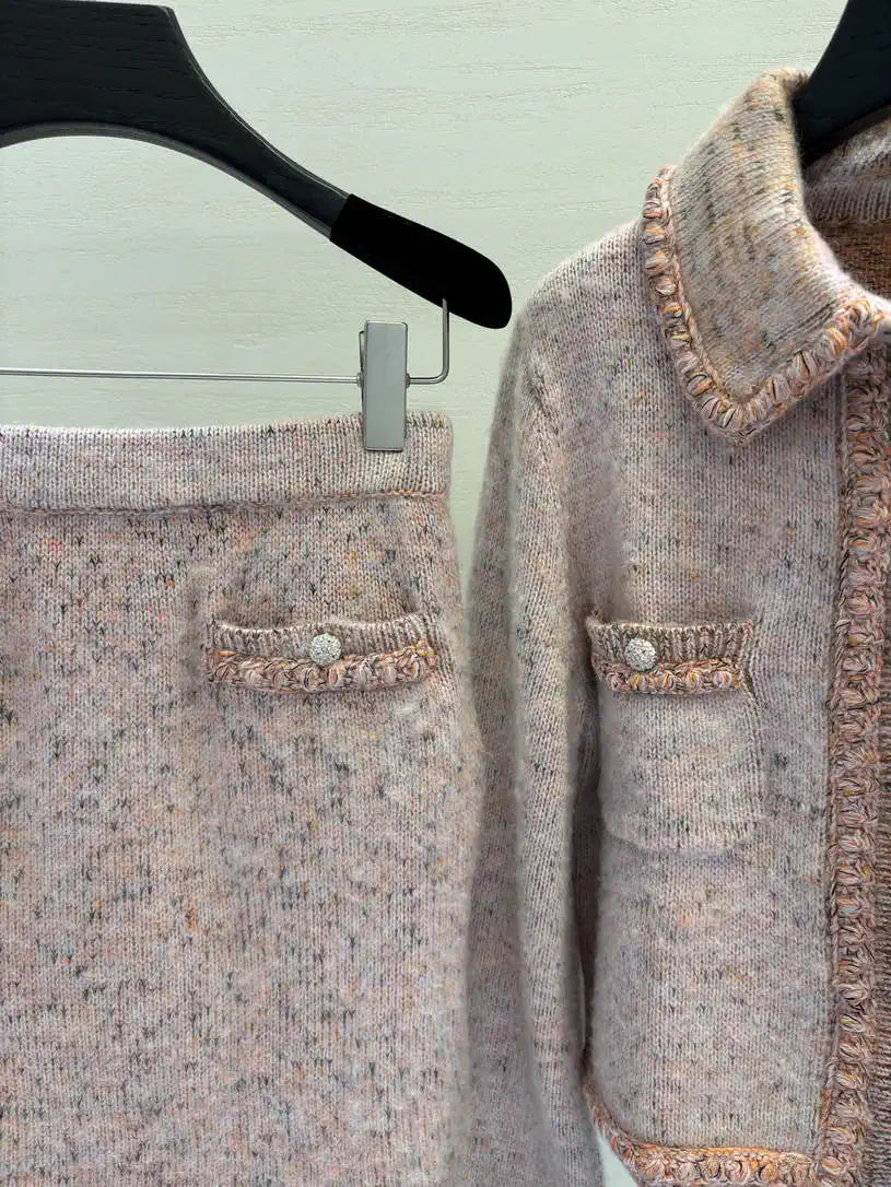 Chanel Women's Cashmere Cardigan Skirt coat C62315