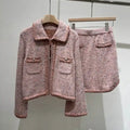 Chanel Women's Cashmere Cardigan Skirt coat C62315