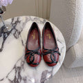 Chanel Women's Classic second-hand Kang Peng shoes flat shoes C93453 - Euro 35=US 4 - View 1