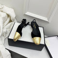 Chanel Women's Classic Slingback Ballet Flats Shoes C93317 - Euro 35=US 4 - View 1