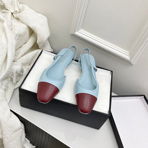 Chanel Women's Classic Slingback Ballet Flats Shoes C93318 - Euro 35=US 4 - View 2