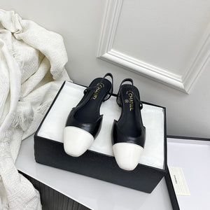 Chanel Women's Classic Slingback Ballet Flats Shoes C93319 - Euro 35=US 4 - View 2