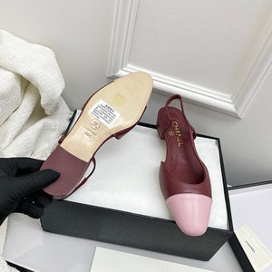 Chanel Women's Classic Slingback Ballet Flats Shoes C93320 - Euro 35=US 4 - View 5