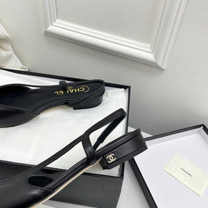 Chanel Women's Classic Slingback Ballet Flats Shoes C93322 - Euro 35=US 4 - View 6