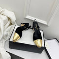 Chanel Women's Classic Slingback Ballet Shoes 6.5 cm C93311 - Euro 35=US 4 - View 1