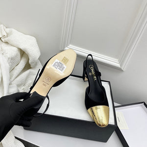 Chanel Women's Classic Slingback Ballet Shoes 6.5 cm C93311 - Euro 35=US 4 - View 5