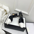 Chanel Women's Classic Slingback Ballet Shoes 6.5 cm C93313 - Euro 35=US 4 - View 1