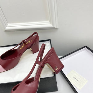 Chanel Women's Classic Slingback Ballet Shoes 6.5 cm C93314 - Euro 35=US 4 - View 6