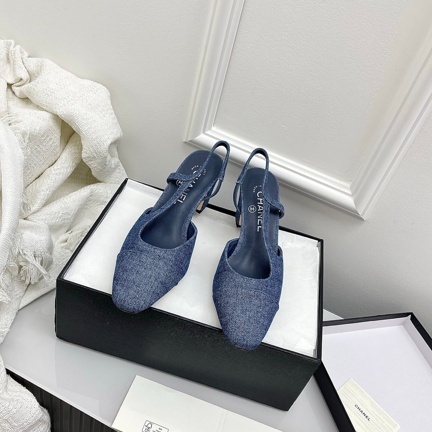 Chanel Women's Classic Slingback Ballet Shoes 6.5 cm C93315 - Euro 35=US 4 - View 2