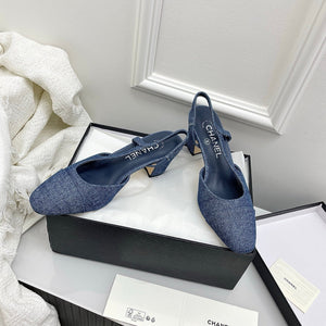 Chanel Women's Classic Slingback Ballet Shoes 6.5 cm C93315 - Euro 35=US 4 - View 4