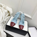 Chanel Women's Classic Slingback Ballet Shoes 9.5 cm C93306 - Euro 35=US 4 - View 1