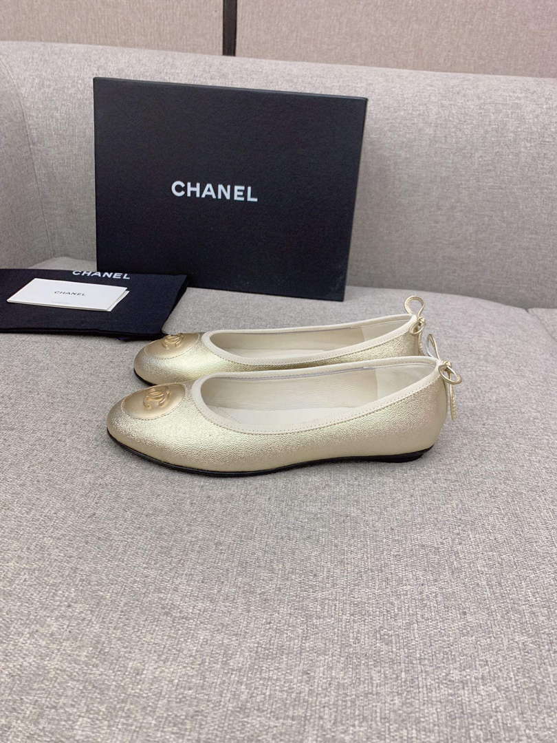 Chanel Women's Fashion Ballet Flats C92311 - US 4=Euro 35 - View 3