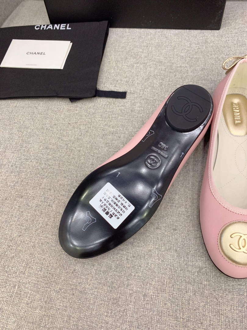 Chanel Women's Fashion Ballet Flats C92312