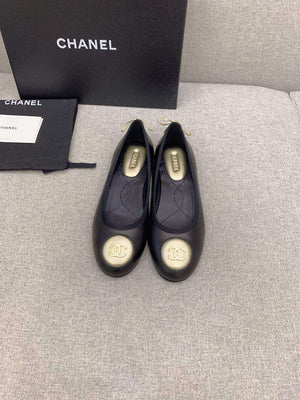 Chanel Women's Fashion Ballet Flats C92313 - US 4=Euro 35 - View 1