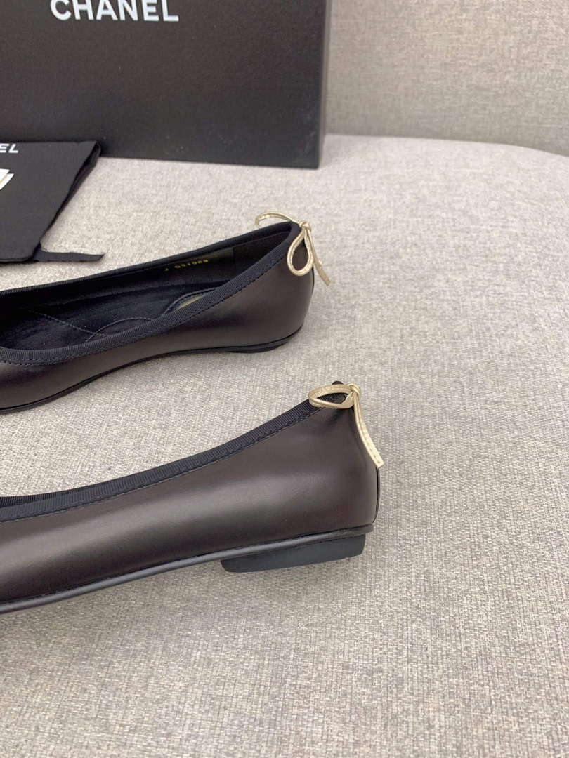 Chanel Women's Fashion Ballet Flats C92313 - US 4=Euro 35 - View 7