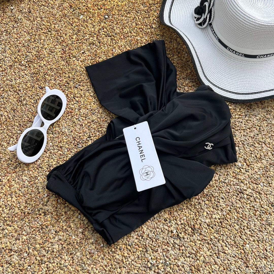 Chanel Women's Fashion Bikini Swimsuit Suit C65238