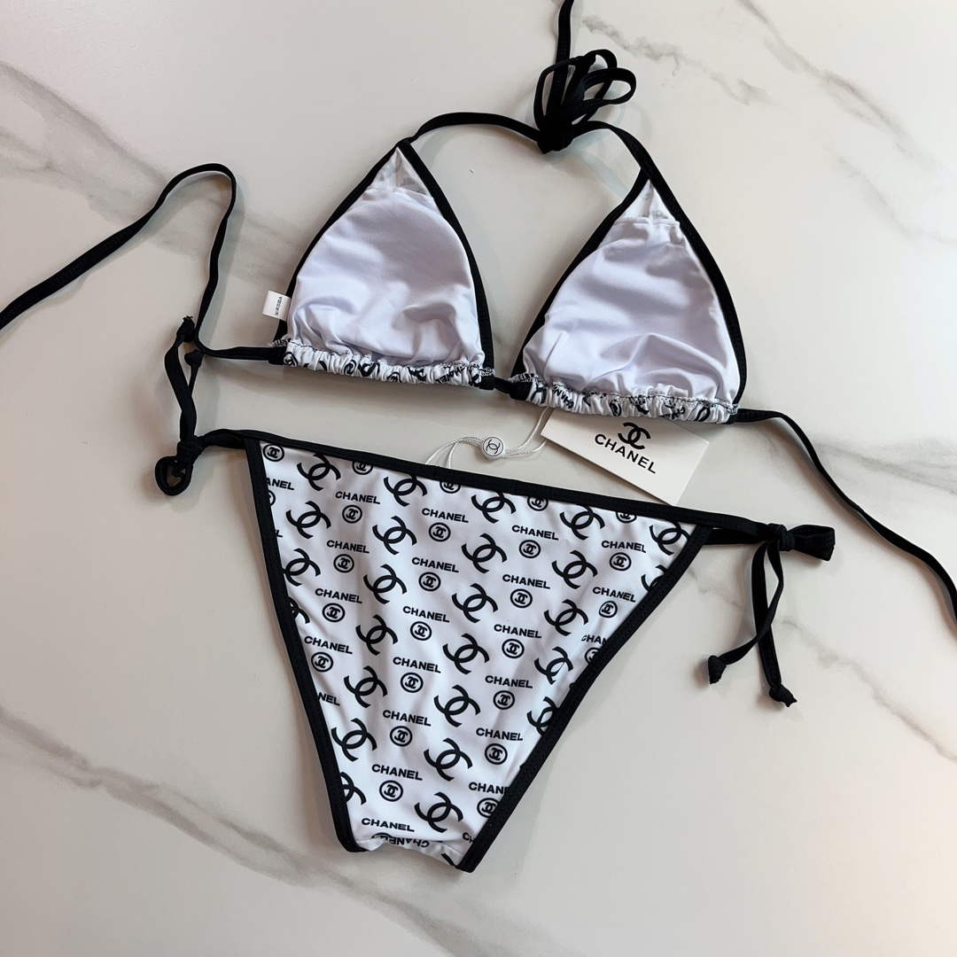 Chanel Women's Fashion Bikini Swimsuit Suit C65239