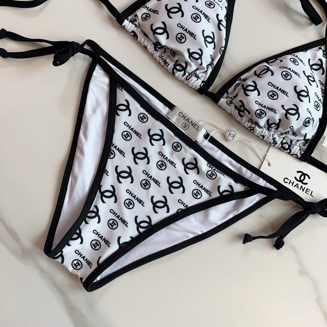 Chanel Women's Fashion Bikini Swimsuit Suit C65239