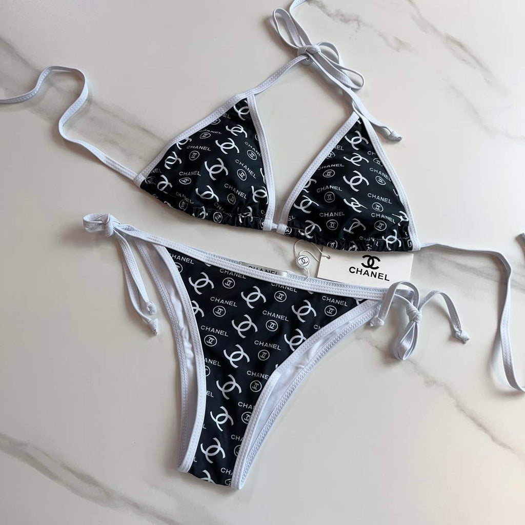 Chanel Women's Fashion Bikini Swimsuit Suit C65240